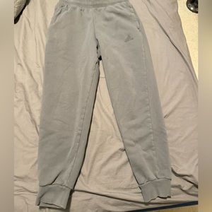 A grey pants from Adidas. Simple style